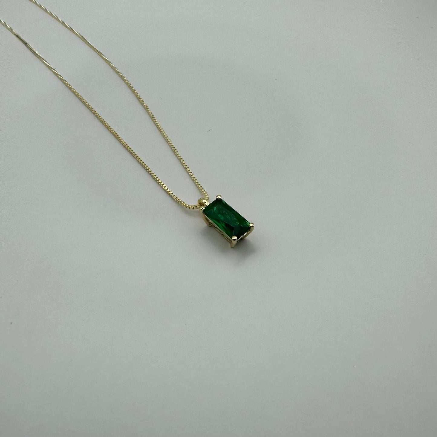 Emerald Gemstone Pendant