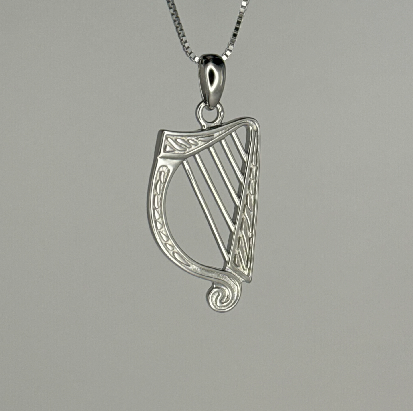 Irish Harp Pendant