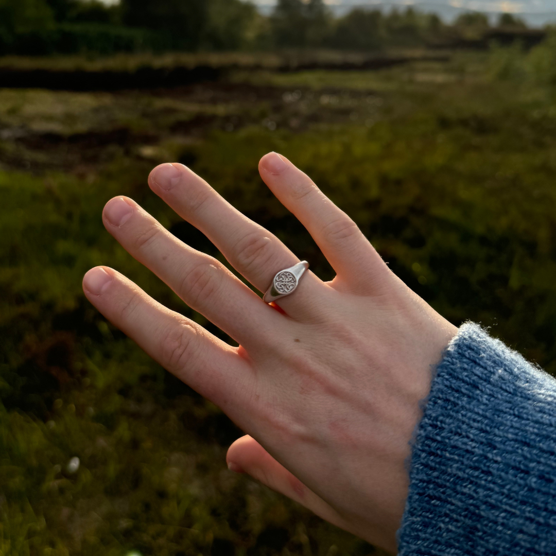 Dara Knot Signet Ring